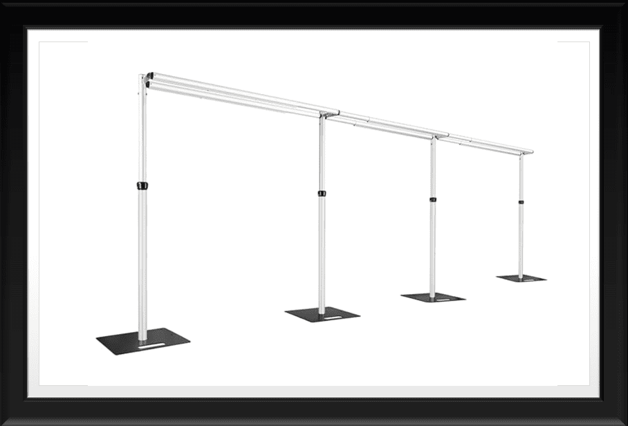 BACKDROP STAND METAL DOUBLE