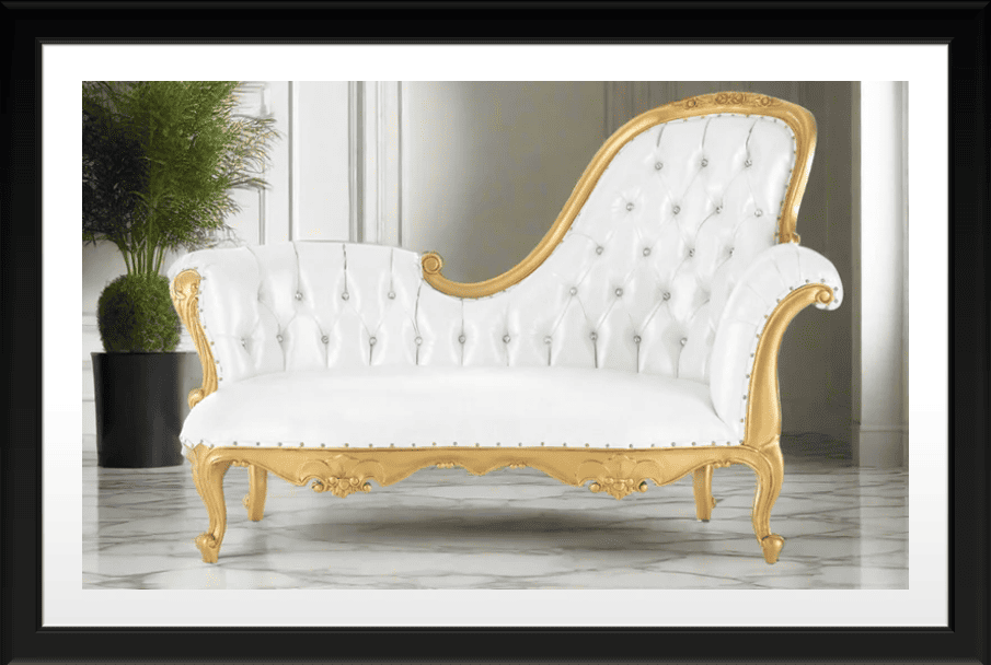BRIDE & GROOM ROYAL CHAISE LOUNGE