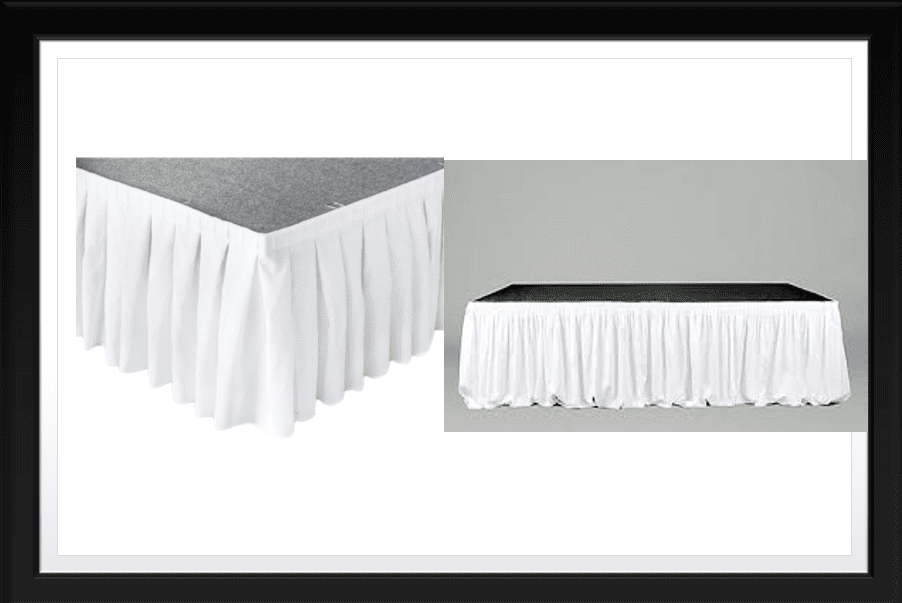 EVENT STAGE SKIRT
