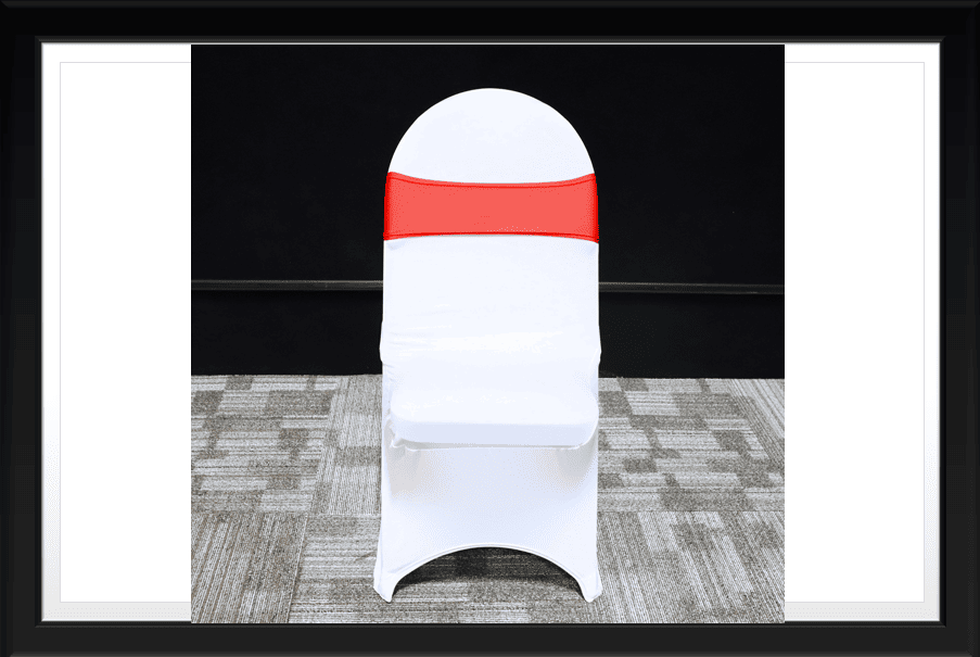 ONE SET CHAIR COVER AND RUNNER SET