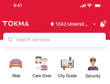 Family reviewing real estate plans